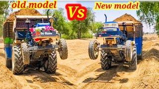 Swaraj 744 XT old model vs Swaraj 744 XT new model Hindi full loaded trolley in stock