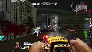 Quake Champions: Doom Edition | Deathmatch | QCDE12 Phobos Campgrounds | Duke Nukem