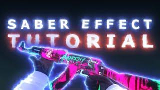 SABER EFFECT Tutorial!  | [VEGAS PRO 15,16,17  (Universal 2.2 Plugin)