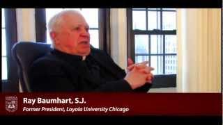 The Story of Father Baumhart - Loyola's Quinlan School of Business