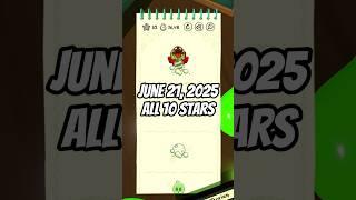 Cut the Rope Daily: June 21, 2025 (All 10 stars) #cuttherope #cuttheropedaily