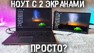 Мало экрана на ноутбуке? Поможет второй портативный — Crow View!