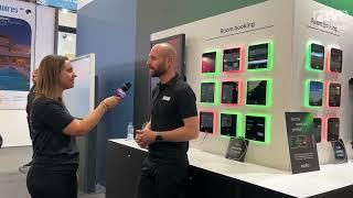 ISE 2022: Richard Glückman Talks to Emily Dean about the Evoko Kleeo Desk Manager and SMS Peggy