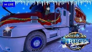 LIVE: American Truck Simulator: Our 6th Annual Christmas Convoy ($150 Contests Finals)