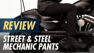 Street & Steel Mechanic Pants Review at CycleGear.com