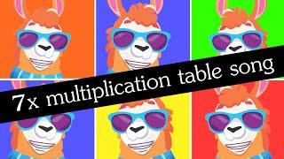 7 Times Table Song | Groovy 7s Multiplication 