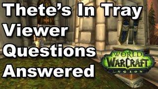 Thete Gaming Viewer Questions December 17th 2016