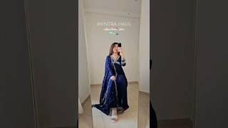 TOP 7 BLUE FESTIVE KURTA SETS FROM MYNTRA | ETHNIC WEAR FOR WOMEN | INDIAN SALWAR SUITS