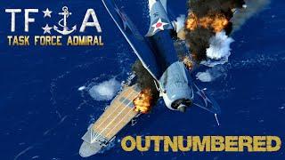 Task Force Admiral | Demo First Look - USS Yorktown Outnumbered heads into Danger!