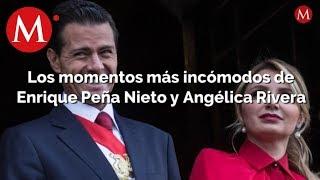 Los momentos más incómodos de Enrique Peña Nieto y Angélica Rivera