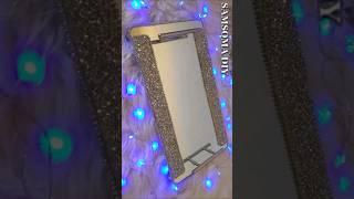 من أجمل وارقى صواني تقديم بإعادة تدوير مراة قديمة / SUPER GLAM GLASS TRAY