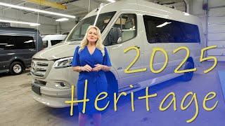 Luxury RV Tour – 2025 Midwest Automotive Designs Heritage - Class B Van