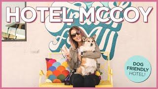 Where to Stay in Tucson Arizona with Your Dog: Hotel McCoy - Adorable Modern Art Hotel