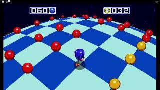 Classic Sonic Simulator V12 - Blue Emerald Challange. (By: Thekitcatto.)