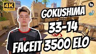 gokushima (33-14) FACEIT 3500 ELO (mirage) | Dec 30, 2024 | CS2 POV/DEMO