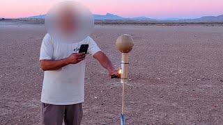 6lb Strobe Rocket to 6" Ballshell - After Party 2023 Moapa