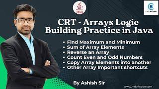 #4 Array logic building practice in java | #array #placement #java