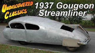 STREAMLINER CONCEPT CAR | The 1937 Gougeon Streamliner Teardrop - Rare Pre-War Art Deco Survivor