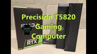 Precision T5820 Gaming Computer (RTX 2080 TI, NVMe.2 SSD, 4.0Ghz)