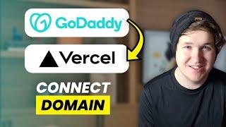 How To Connect and Add GoDaddy Domain To Vercel Site - Custom Domain In Vercel