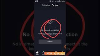 Tik Tok no network connection problem solve