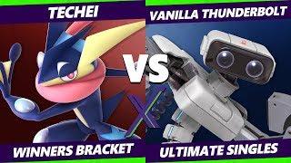 Smash Ultimate Tournament - Techei (Greninja) Vs. Vanilla Thunderbolt (ROB) S@X 300 SSBU Winners R1