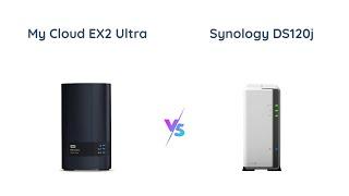 Comparison: WD Diskless My Cloud EX2 Ultra vs Synology DS120j