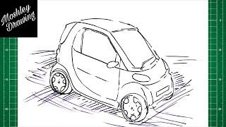 How to Draw a Smart Car