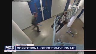 Quick-acting correctional officers save life of Lake County inmate