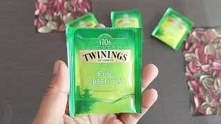 Twinings Pure Green Tea Review in Hindi | How to make Perfect Green Tea