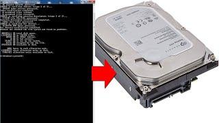 Scan hard drive manually Fix slow speed, Crashing, and Error file in your hard drive