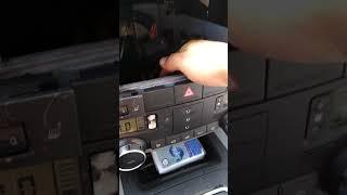 Vw touareg radio & climate control removal