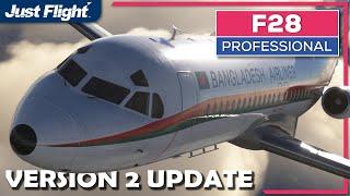 F28 Professional Version 2 MSFS - Overview Video - Just Flight