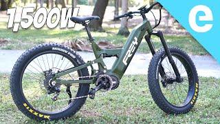 1,500W full-suspension e-bike?! FREY CC FAT review!