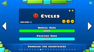 Cycles 3 Coins Guide || Geometry Dash