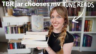 TBR prompt jar chooses my June reads! 🫙 June TBR 2025