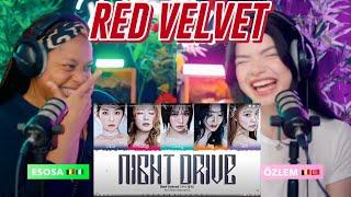 Red Velvet 레드벨벳 - Night Drive reaction