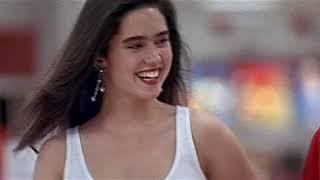 Insanely hot Jennifer Connelly roller-skates in Career Opportunities 1991