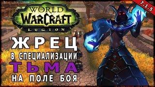 WoW : Legion ► Жрец в Специализации "Тьма" на Поле Боя ( 7.1.5 )