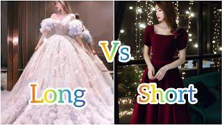 Long  Vs Short  ||  || CUTE BATTLE  || #shorts #beautiful