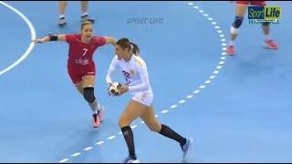 Montenegro vs Russia 28:24 (15:12) | HIGHLIGHTS Women's handball | 2017 World Women's Championship