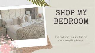 SHOP MY BEDROOM - BEDROOM TOUR - ...FULL MASTER BEDROOM TOUR - Danielle Dixon Housetohomeatlast