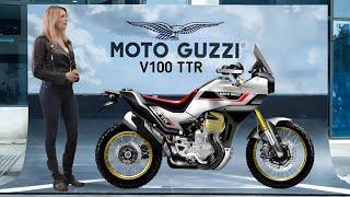 2025 THE NEW MOTO GUZZI V100 TTR UNVEILED!!