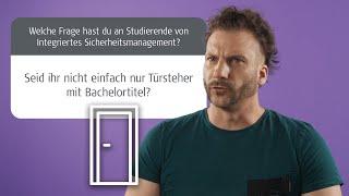 Seid ihr nicht nur Türsteher mit Bachelortitel? | FH Campus Wien