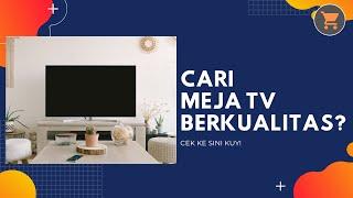 REKOMENDASI MEJA TV UNTUK NOBAR BERSAMA TEMAN DAN KELUARGA - DIJAMIN KEREN BIKIN RUANGAN JADI CANTIK