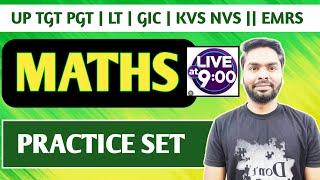 UP TGT PGT MATHS | KVS NVS EMRS | LT GIC | ALL STATES TGT PGT MATHS | BY PAWAN SIR
