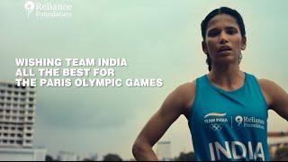 All the Best Team ! Shine Bright at the 2024 Olympics | Reliance Foundation