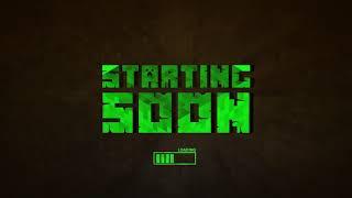 Minecraft FREE Stream Starting Soon Template Overlay | Minecraft Stream Overlay Pack | Ayush Desai