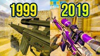 Evolution of the G3SG1 Sniper Rifle in Counter Strike 1999 - 2019