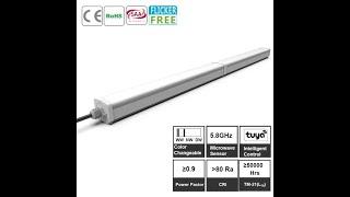 The BEST LED shop lights for Garages lighting Linkable LED Tri-proof light LED Linear light